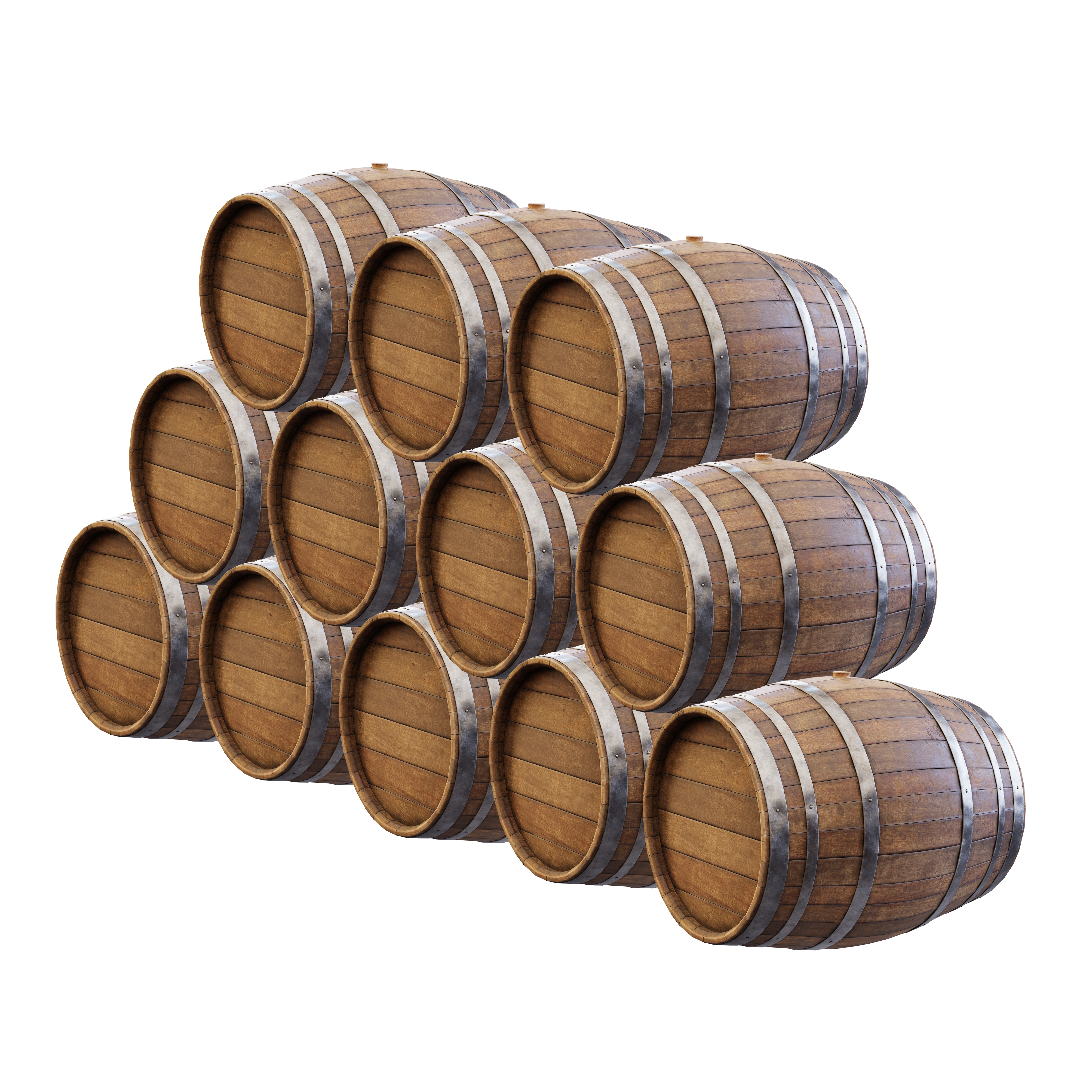 11 × 225L Barrels