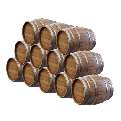 11 × 225L Barrels